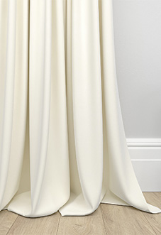 Odessa Velvet, Ivory - Made to Measure Curtains